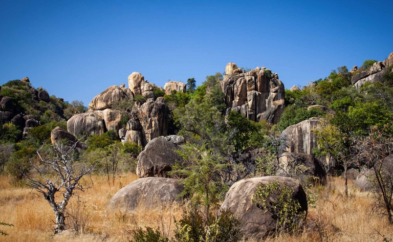 Explorez les merveilles naturelles du parc de Matopos