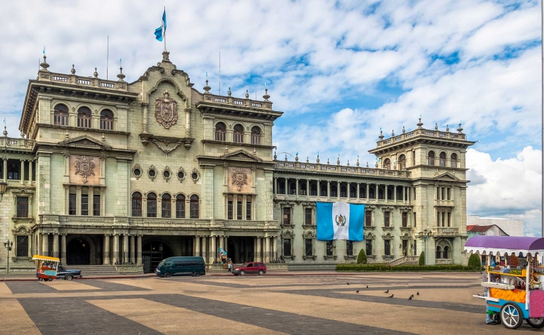 Escale à Guatemala, la capitale