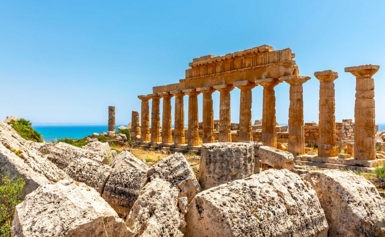 Le temple grec de Ségeste 