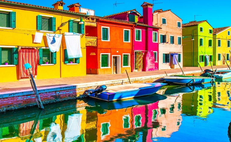 De Murano à Burano