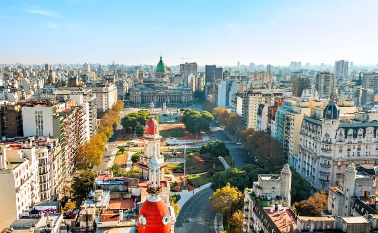 Arrivée à Buenos Aires, la "Reine de la Plata"