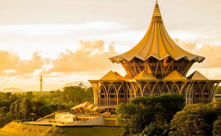 Arrivée à Bornéo et visite de Kuching