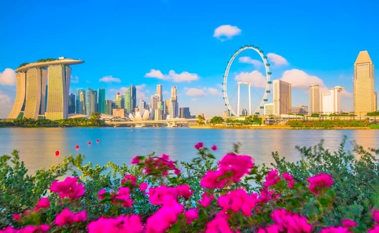 Arrivée à Singapour