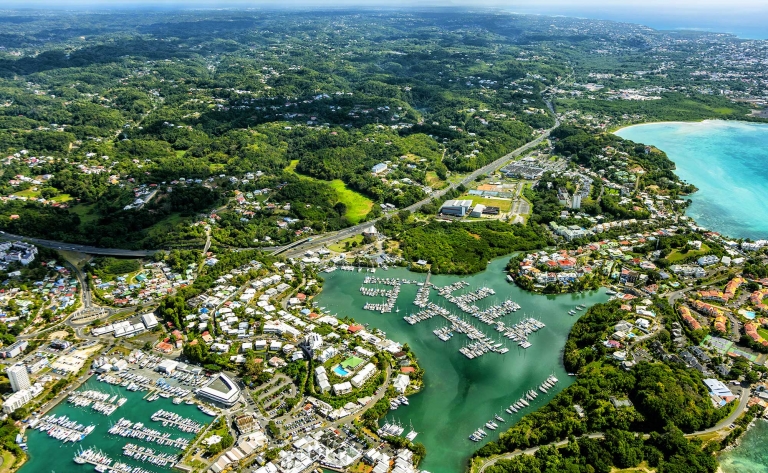 Retour à Marina du Bas-du-Fort