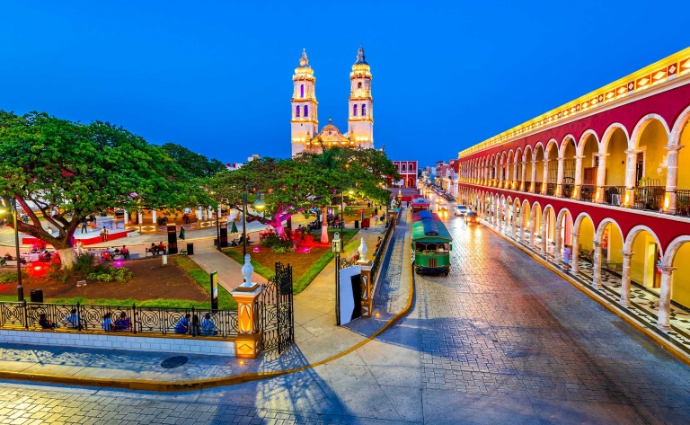 Campeche, porte entrée vers le Yucatán