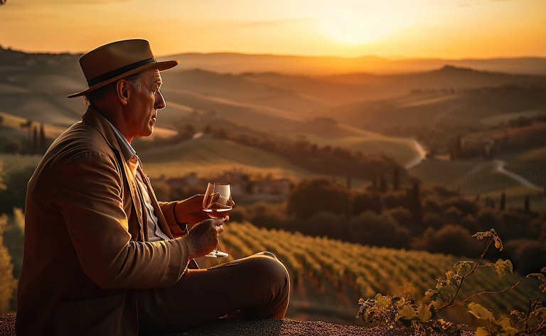 Immersion dans la Toscane viticole et dégustation de Chianti