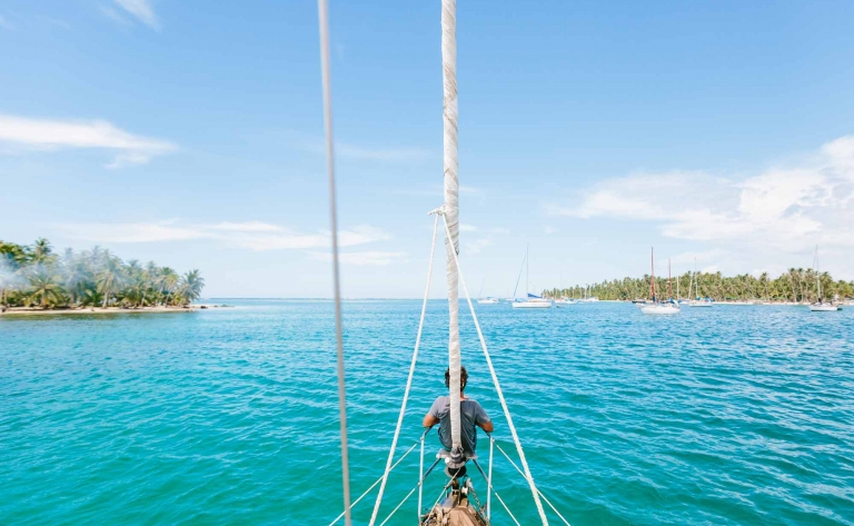 Catamaran dans l’archipel San Blas